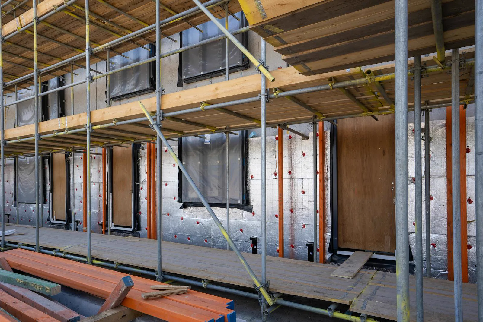 Exterior Insulation — Guven Construction project