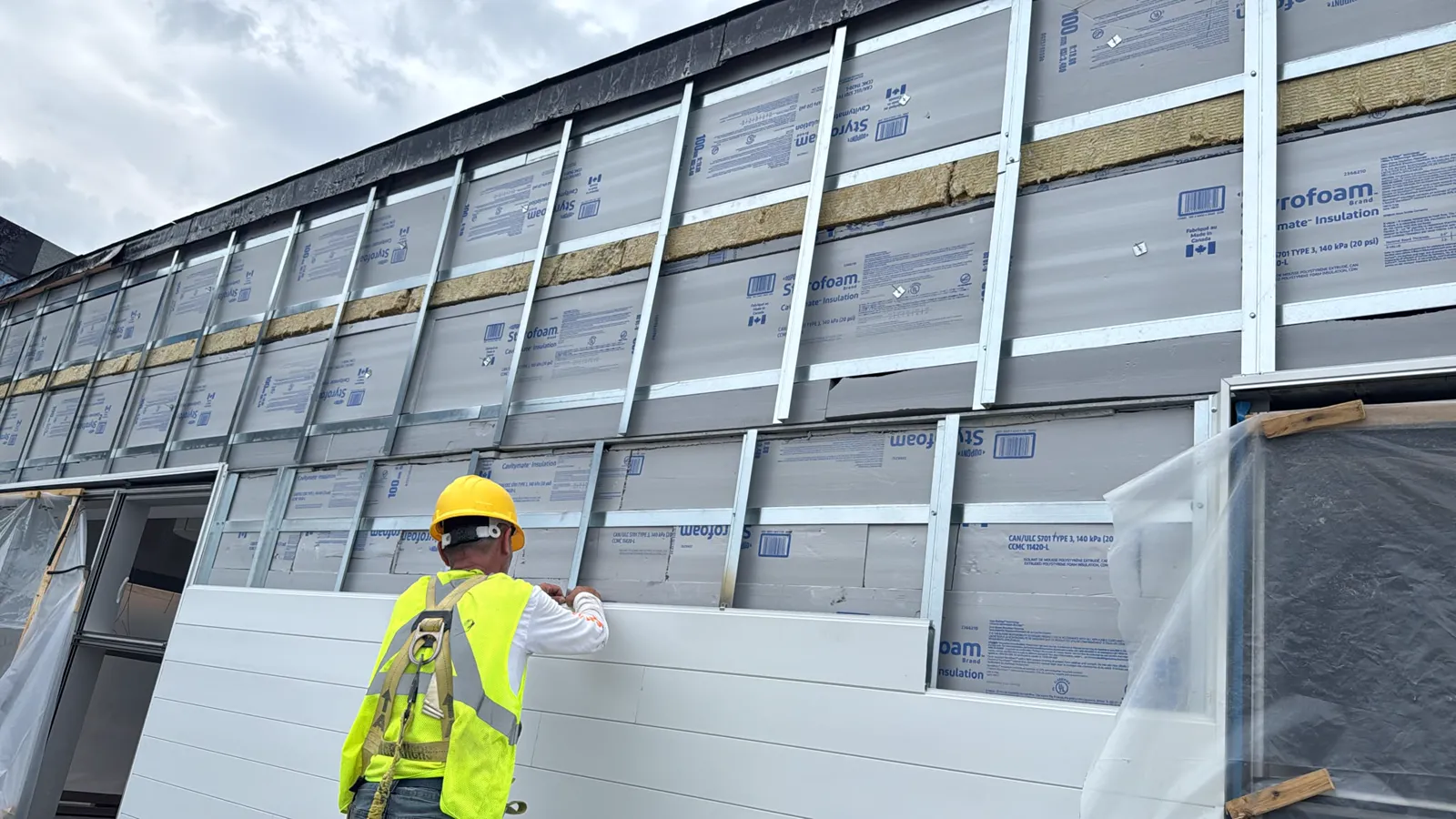 Siding — Guven Construction project